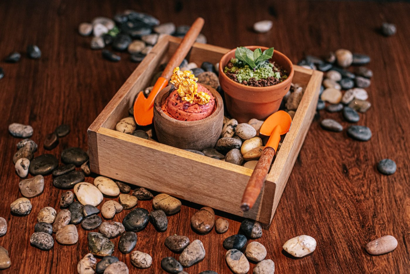 Postre de tierra · Cartof